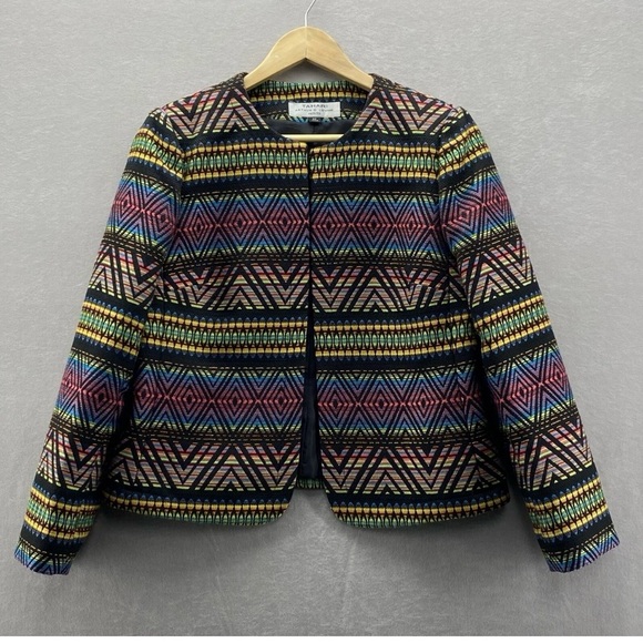 Tahari ASL multicolor blazer size 4p - Picture 8 of 8